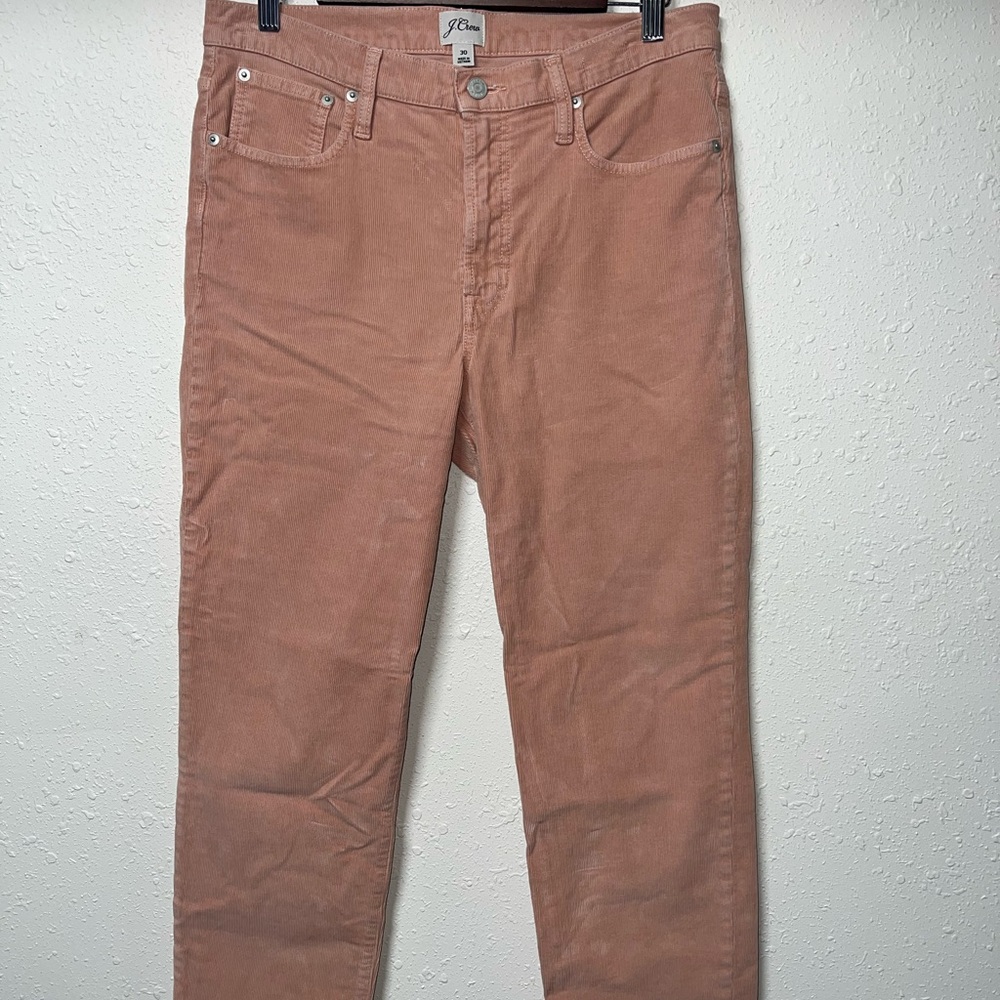 J. Crew Tan Corduroy‎ Pants Straight Leg